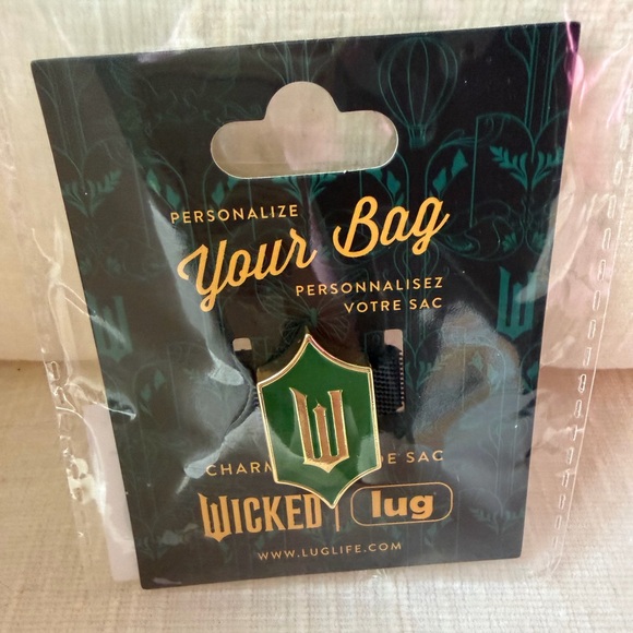 NWT Wicked x Lug Bag Charm - Picture 1 of 4